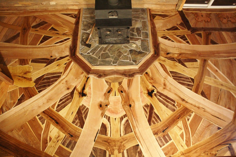 A picture of Firewood, a custom hardwood art floor