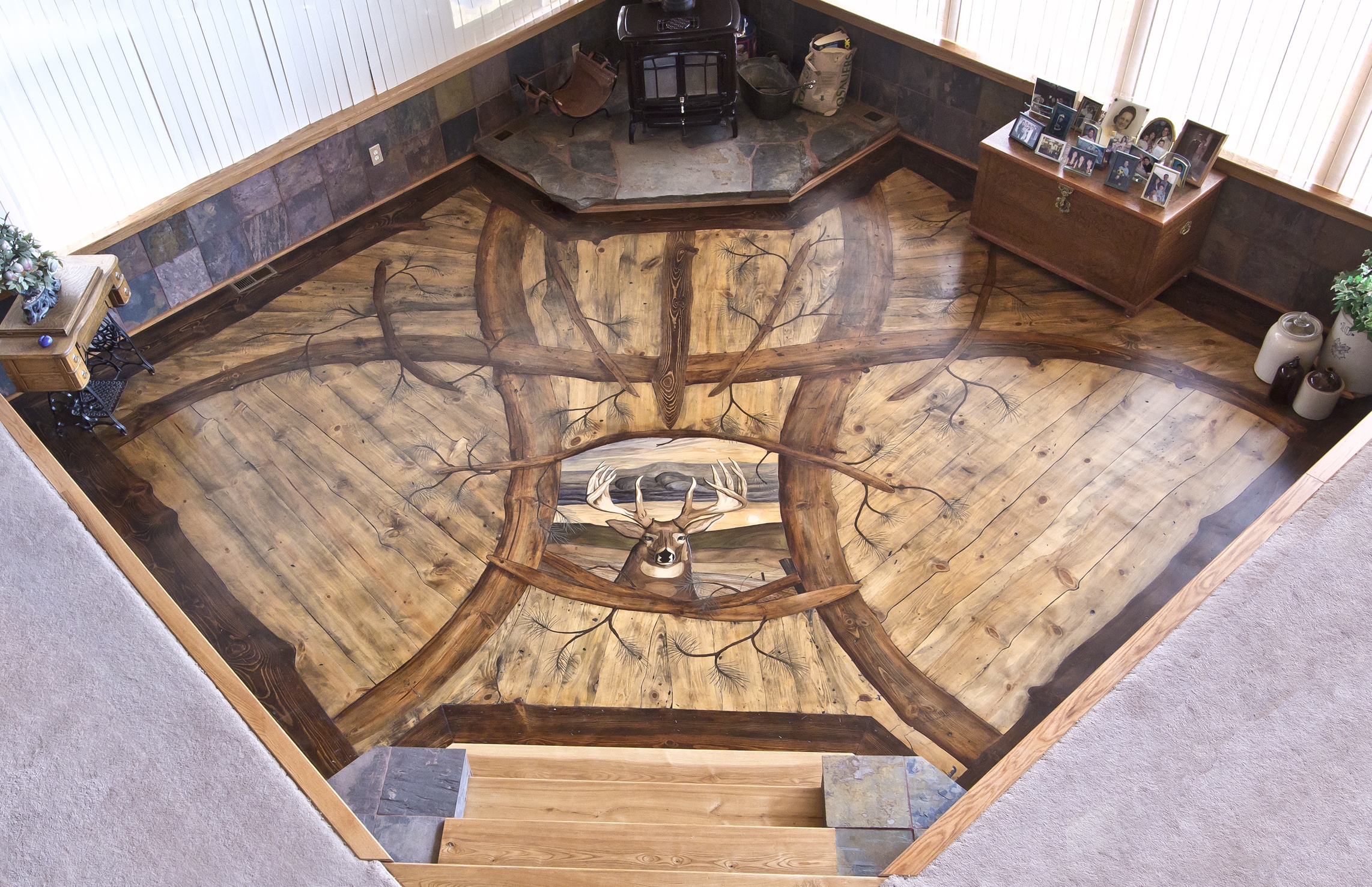 Read more about the article The Process of Making a Custom Hardwood Art Floor – The Moses Project